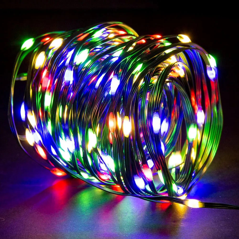 200 Multi Solar Easy-Wrap Fairy Lights