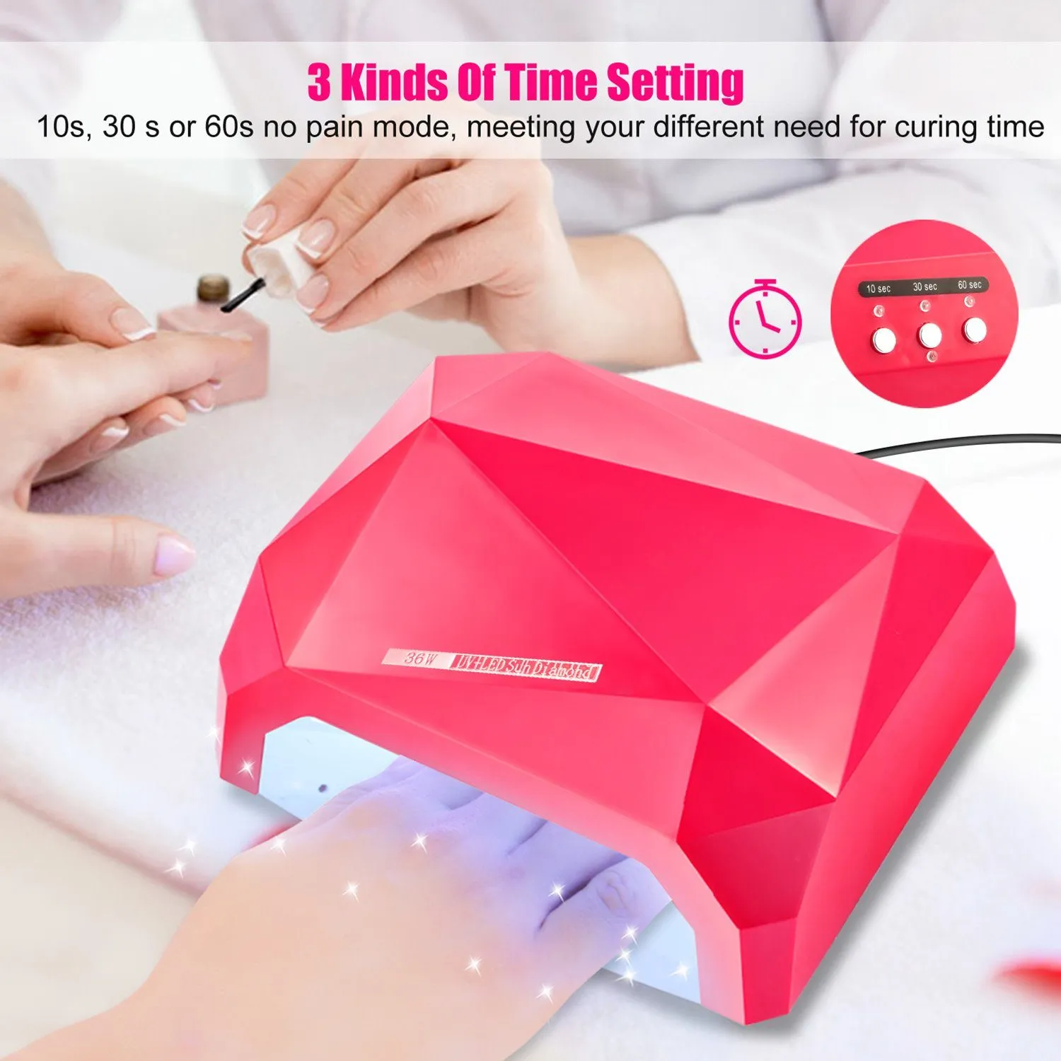 36W UV LED Lamp Nail Polish Dryer