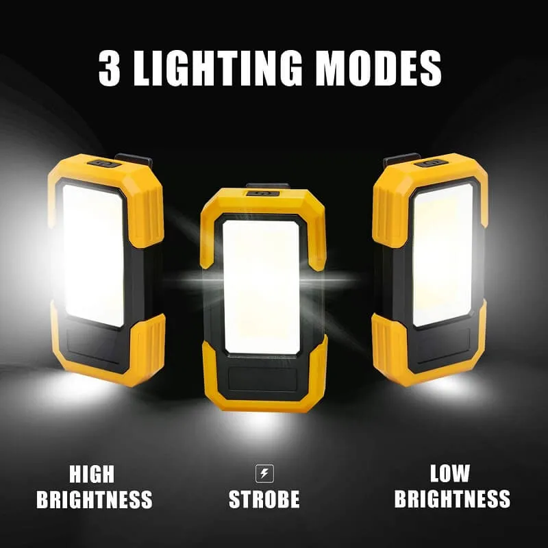 500 Lumens Bright LED Work Light Portable 2 Pack