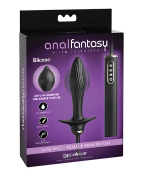 Anal Fantasy Elite Auto Throb Inflatable Vibrating Plug