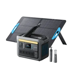 Anker SOLIX <b>C800 Plus</b> Solar Generator   100W Solar Panel