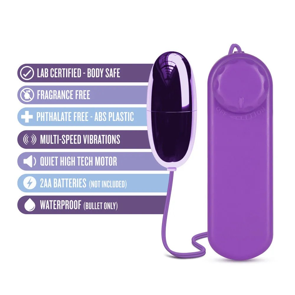 B Yours By Blush® | Power Bullet Purple 2.10-Inch Vibrating Bullet