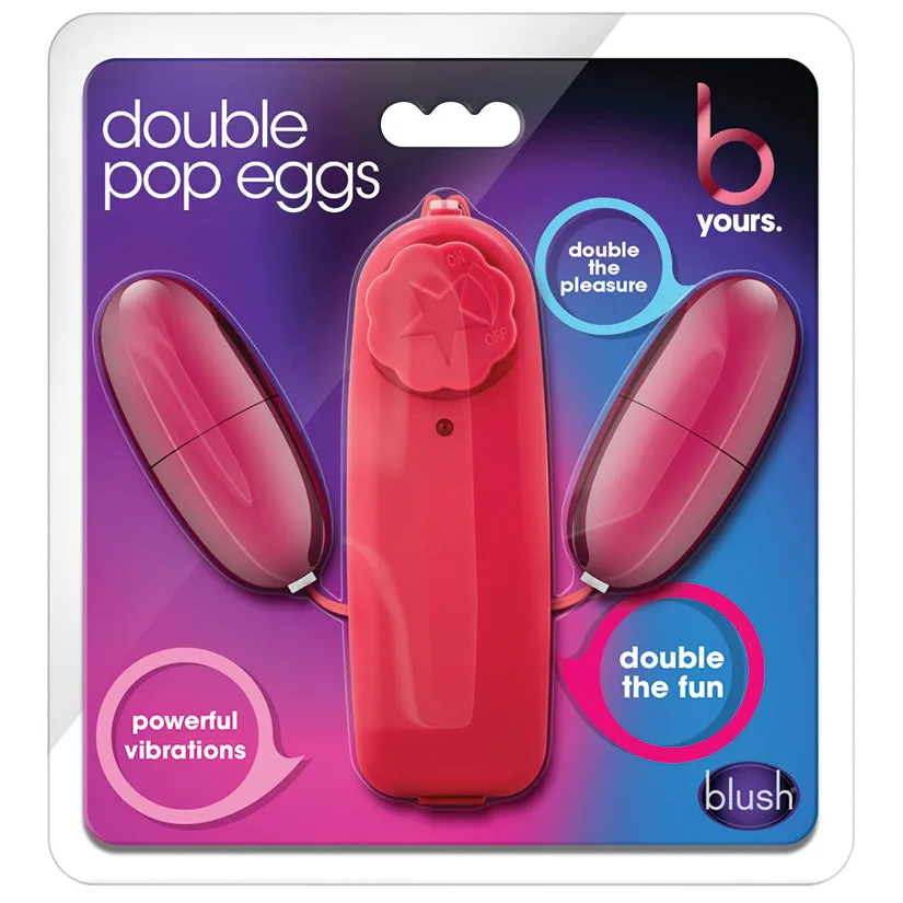 B Yours. Double Pop Eggs-Cerise