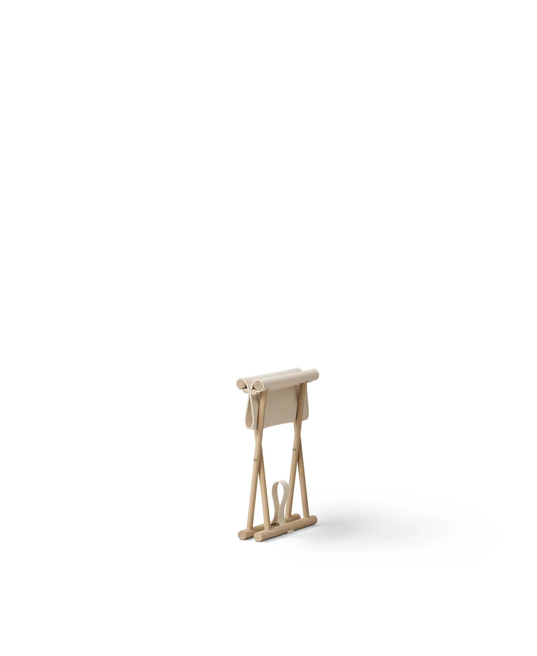 Camp junior stool, oak/undyed