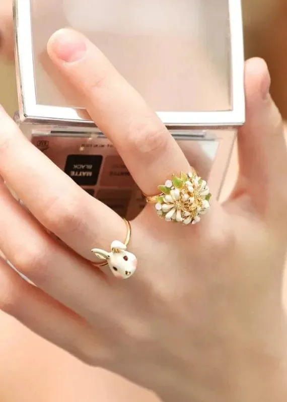 DAISY ADJUSTABLE RING