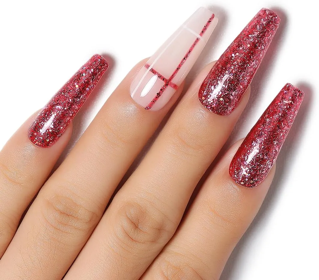 Glitter Sparkly Nail Polish Set6-57_8ml