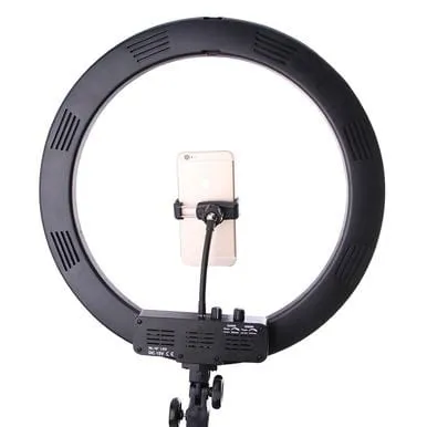 Halo LED Ring Light - 18" Adjustable Tri-Color