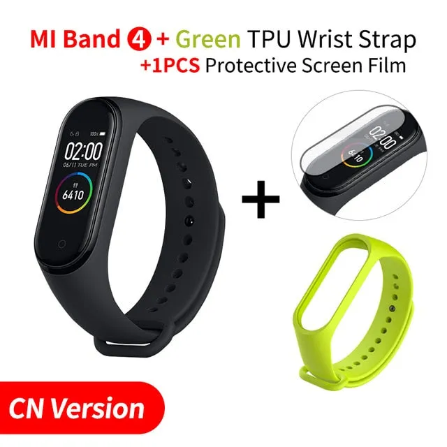 In Stock Original Xiaomi Mi Band 4 Smart Band4 Wristband Fitness Bracelet Music Bracelet Bluetooth 5.0 AMOLED Color Touch Screen