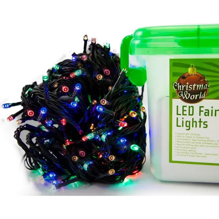 LED Fairy Lights Multi (60m)