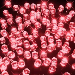 LED Fairy Lights Red (20m)