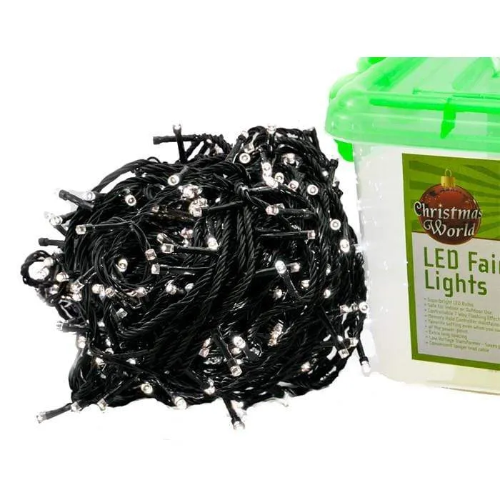 LED Fairy Lights White (60m)