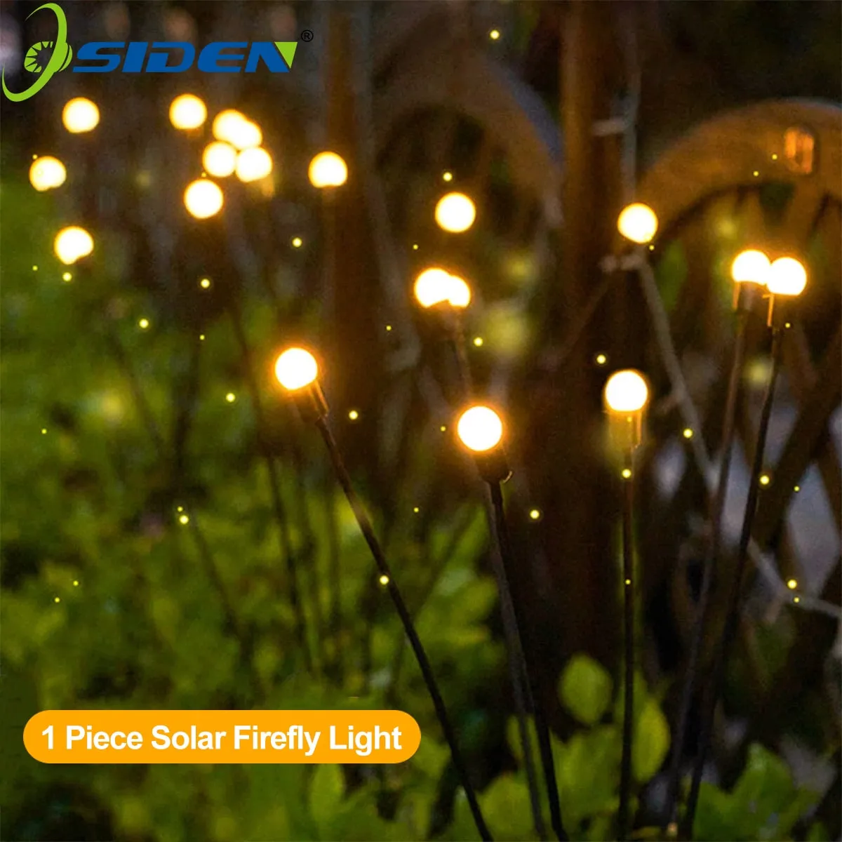 LED Solar Light Garden Decor Firework Lamp 10LED Firefly Outdoor IP65 Waterproof  Lights Christmas  Garden Decoration