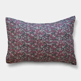 Linen Standard Pillowcase in Winter Flower