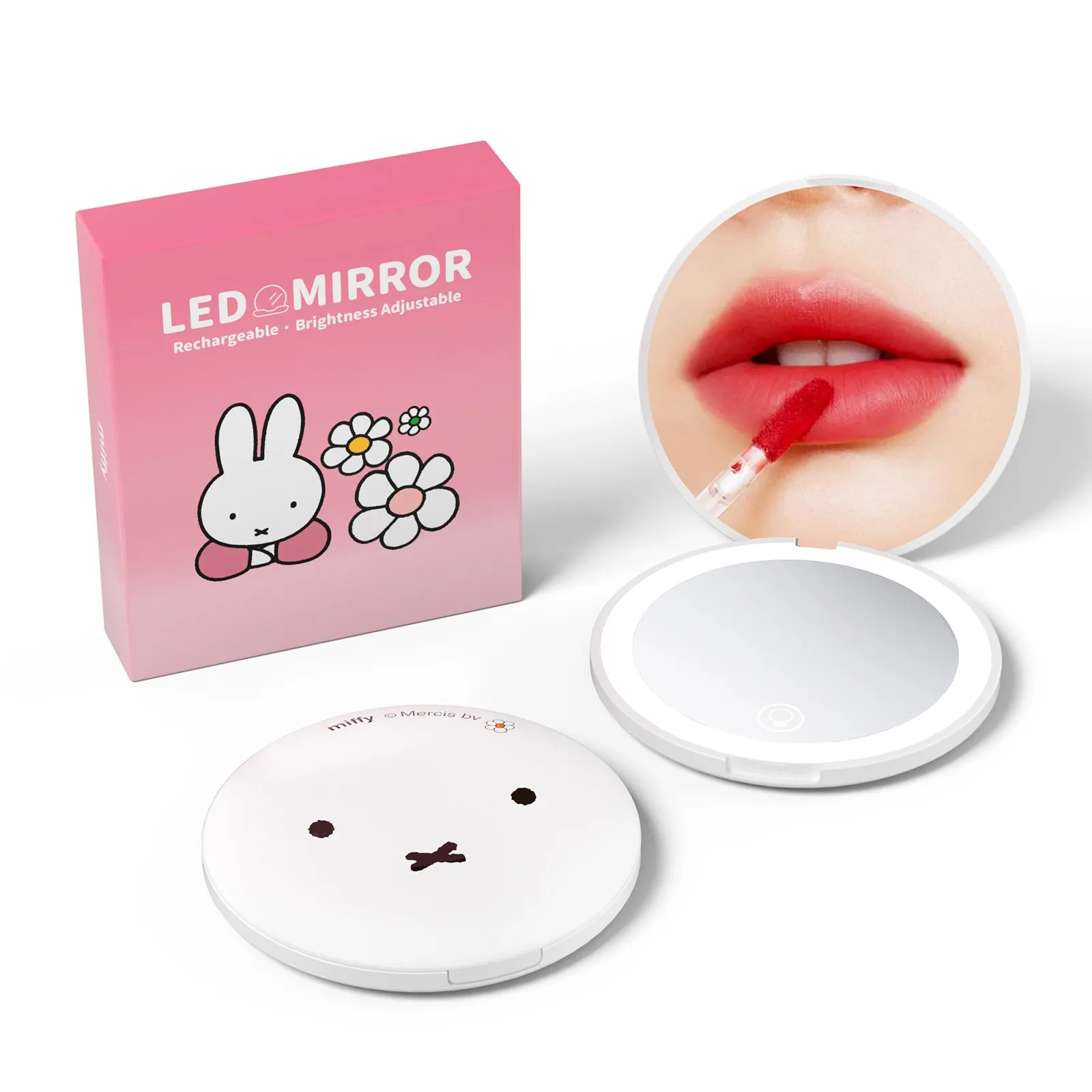 MIFFY Handheld LED Makeup Mirror