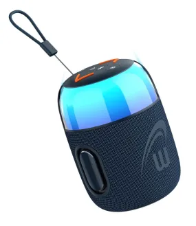 Mini 10W Portable Bluetooth Party Speaker with RGB Lights, Waterproof- Assorted Colors