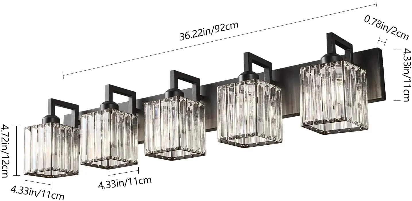 Modern Crystal Vanity Lights