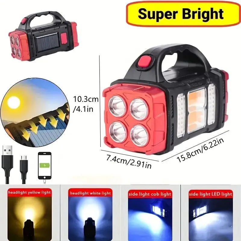 Multifunctional LED Solar Camping Light