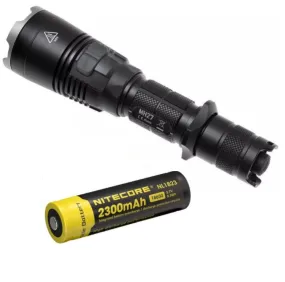 Nitecore MH27 RGB LED USB Flashlight XP-L HI Cree LED With Nitecore NL1823 18650 Lithium Battery