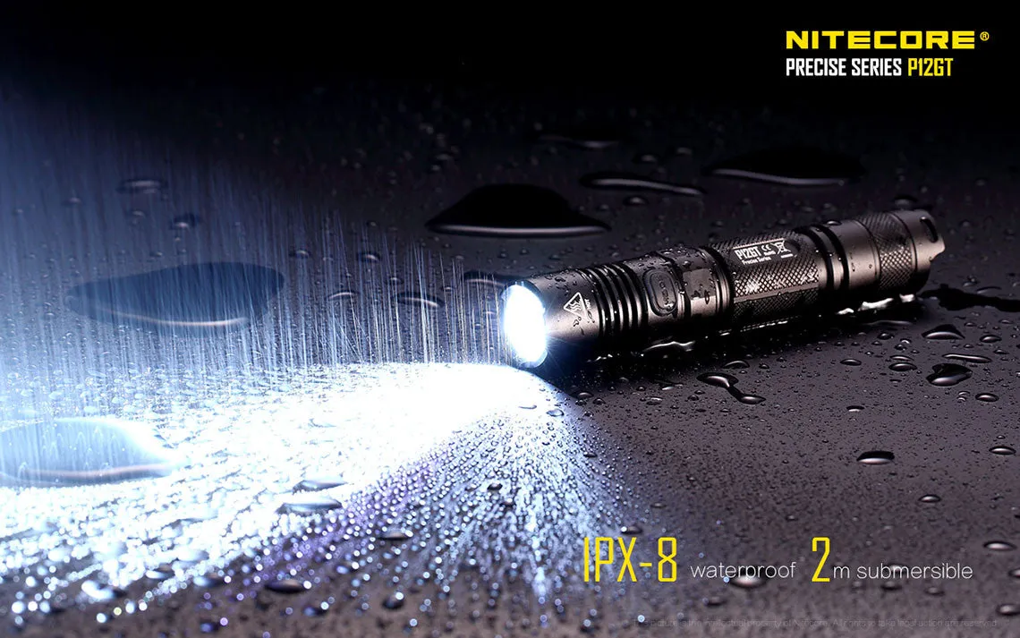 Nitecore P12GT Cree XP-L HI V3 LED Flashlight - 1000 lumen