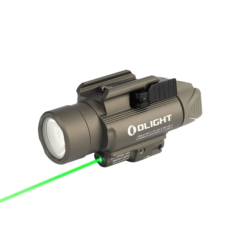 Olight Baldr Pro Tactical Light with Green Laser - 1,350 Lumens