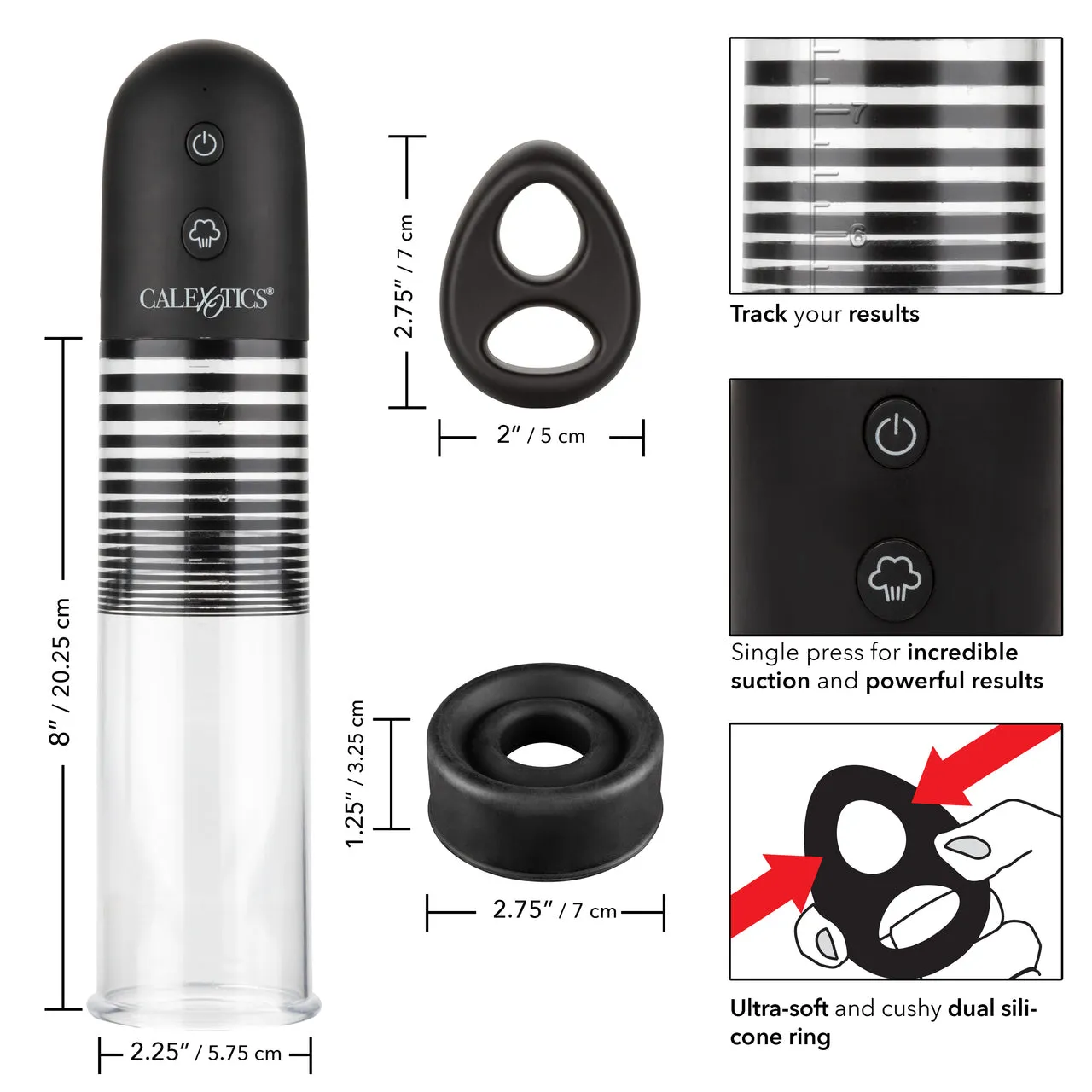 Optimum Series Rechargeable EZ Penis Pump Kit