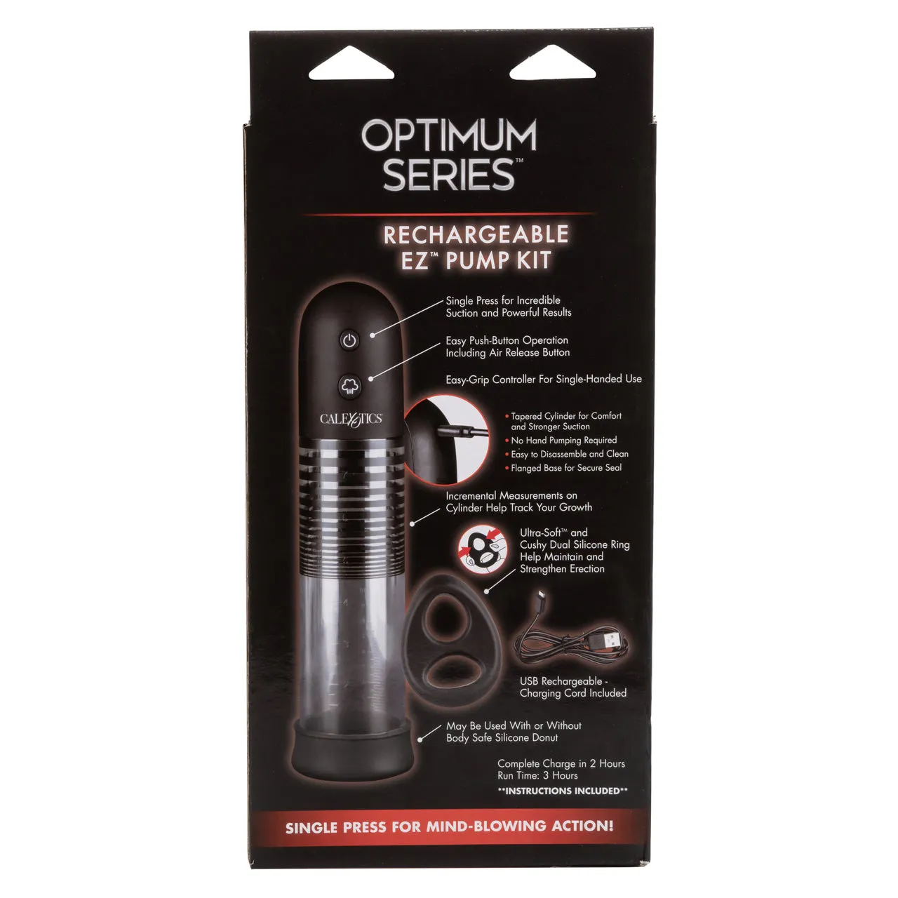 Optimum Series Rechargeable EZ Penis Pump Kit