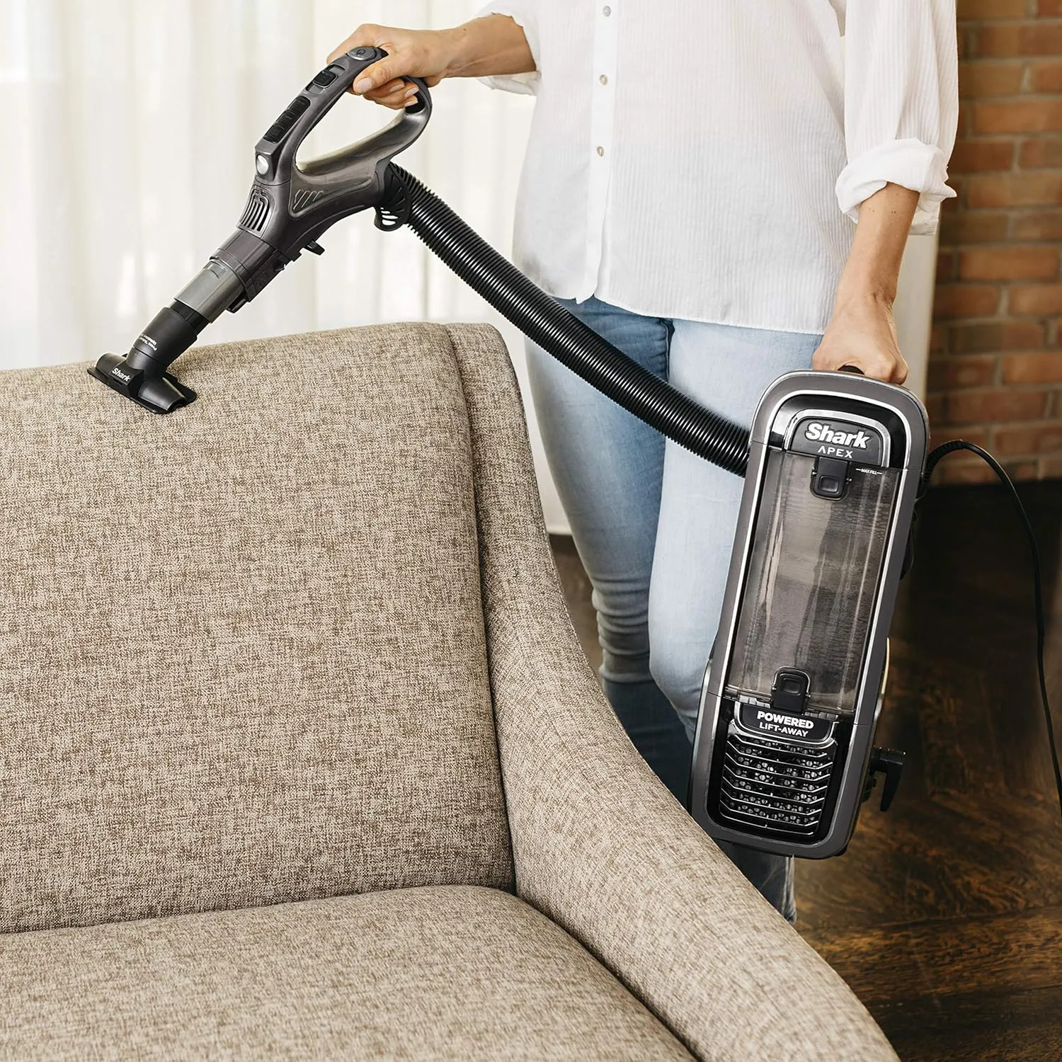 Powered Lift-Away Vacuum with Self-Cleaning Brushroll – Includes Tools for Deep Cleaning