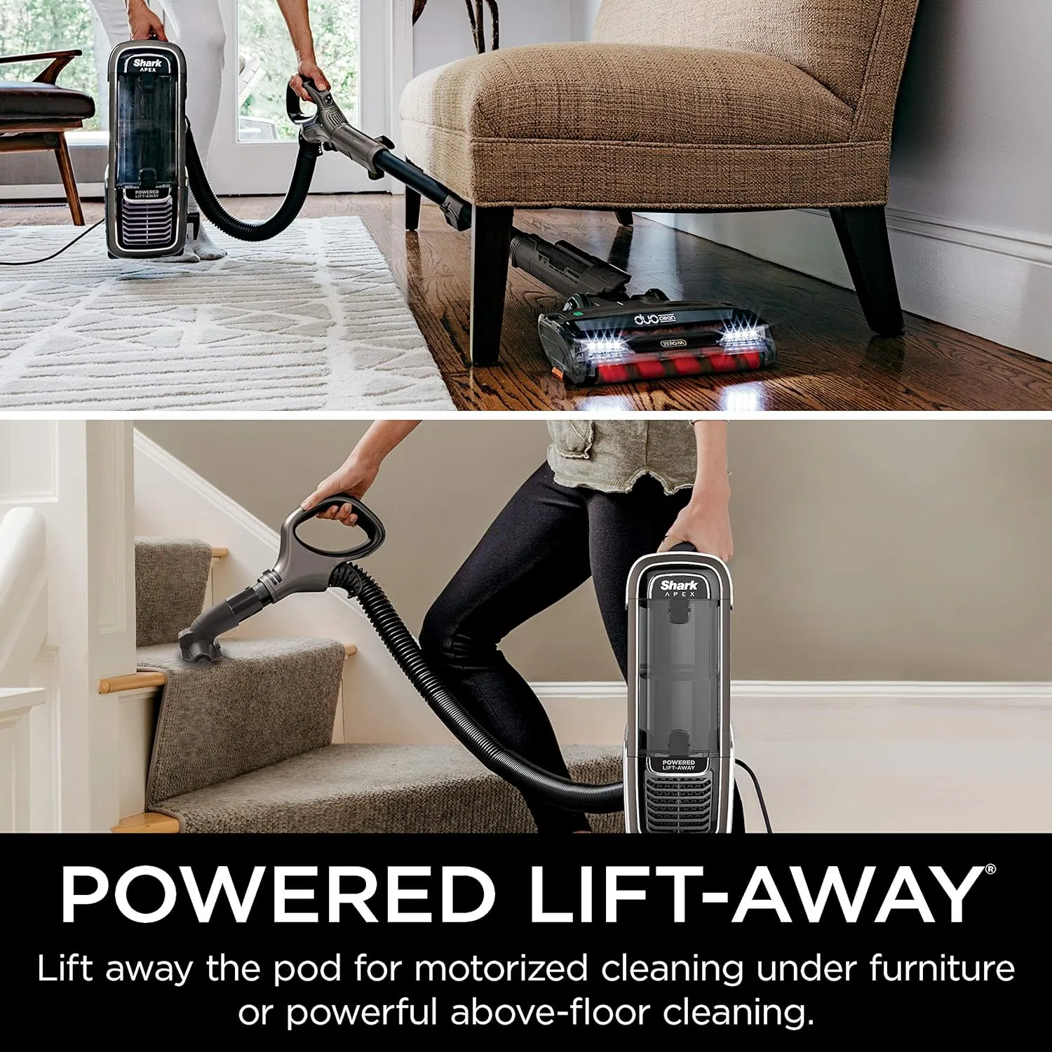 Powered Lift-Away Vacuum with Self-Cleaning Brushroll – Includes Tools for Deep Cleaning