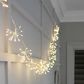 Silver Starburst Fairy Lights