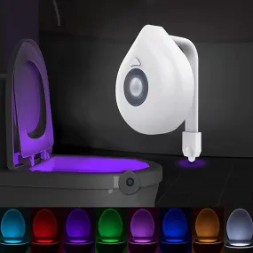 Smart PIR Motion Sensor Toilet Seat Night Light