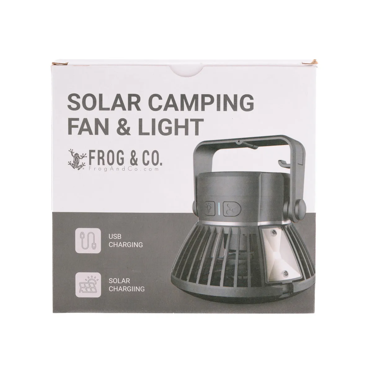 Solar Camping Fan & Light