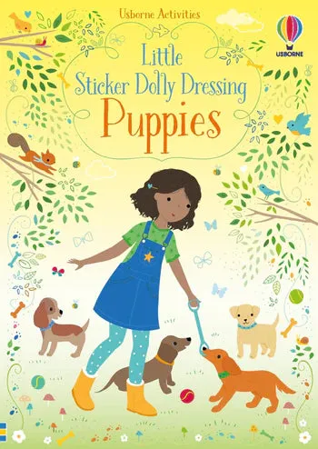 Usborne Little Sticker Dolly Dressing Puppies