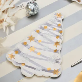 Winter Frost Christmas Tree Plate Pack