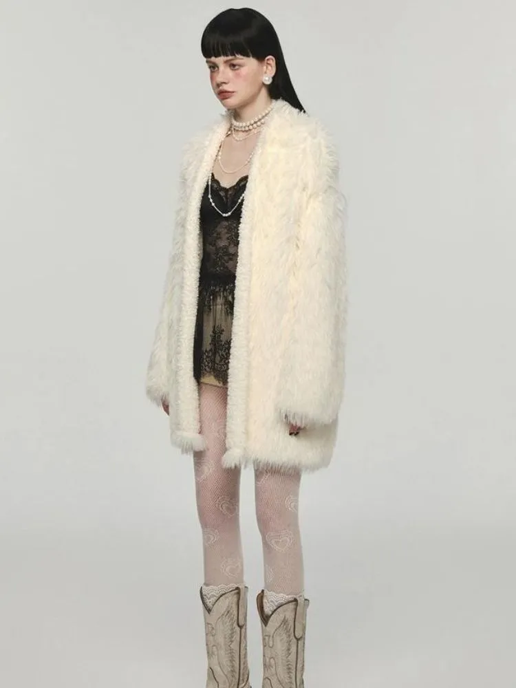 Winter mink knit jacket vest【s0000004128】