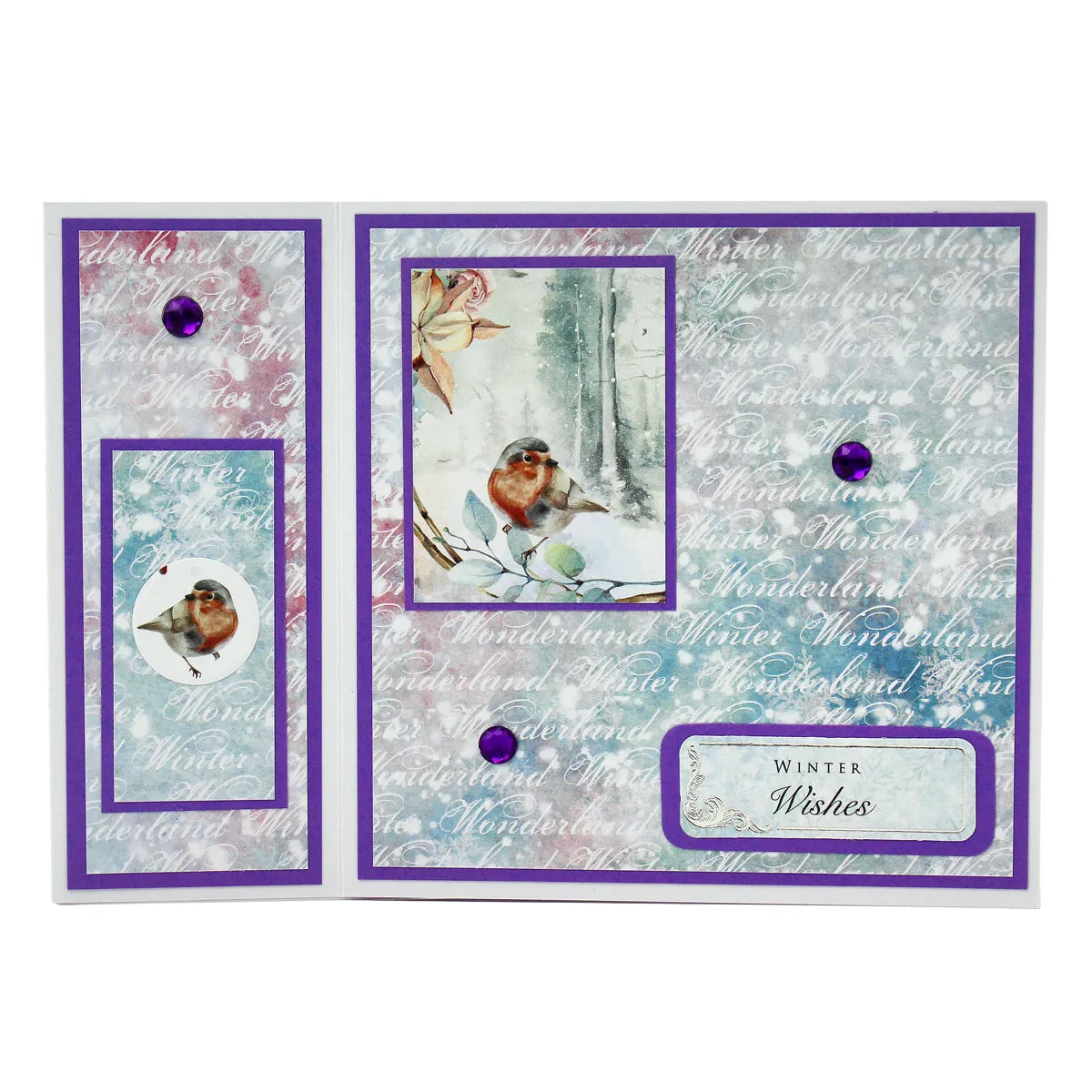 Winter Wonderland Sentiment Toppers, 2 sheets