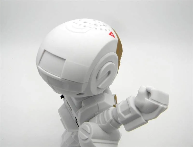 Wireless Bluetooth Speaker LED Movie Style Robot