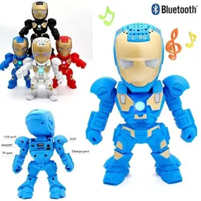 Wireless Bluetooth Speaker LED Movie Style Robot