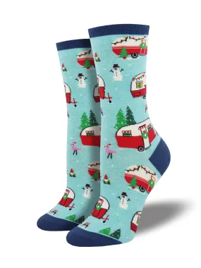 Women's "Christmas Campers" Socks